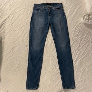 J Brand Maria Skinny jeans, mid rise size 29 medium blue wash